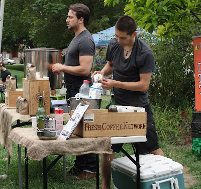 farmers' market coffee