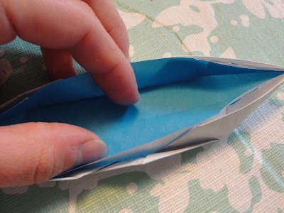 origami boat