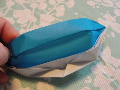 origami boat