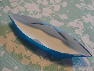 origami boat