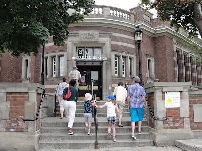 Entrance to Riverdale branch