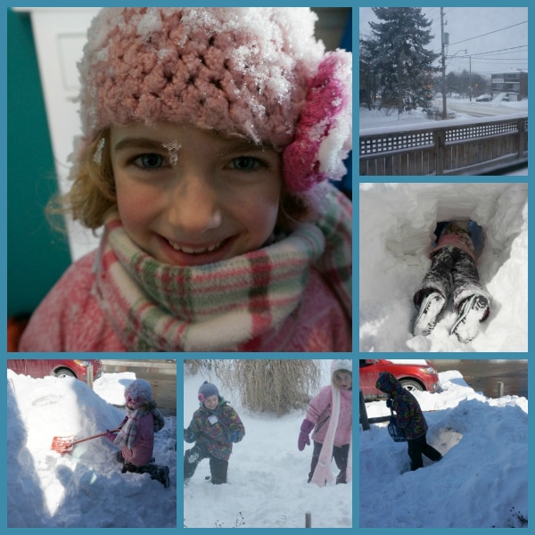 outdoor play ideas snow