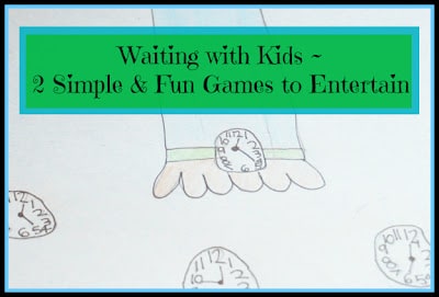 waiting games with kids