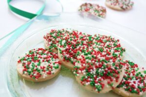 holiday shortbread cookies