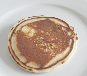 pancake on a plate