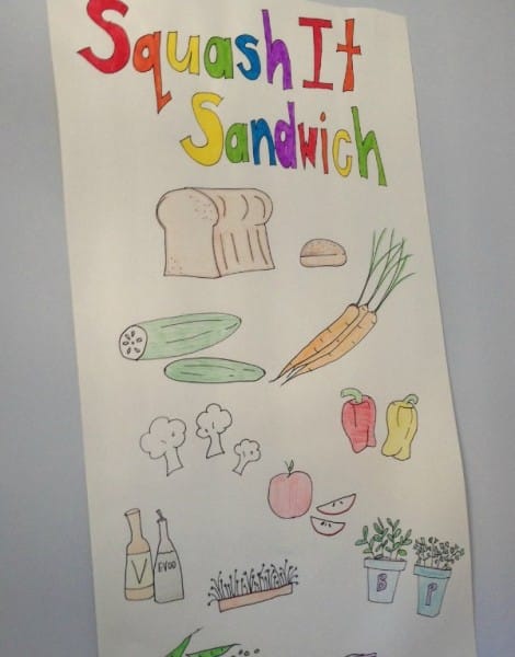 squash it sandwich board