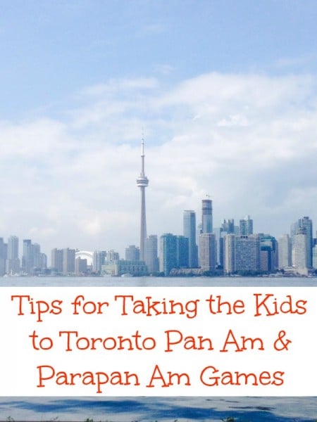 taking the kids to toronto pan am and parapan am games