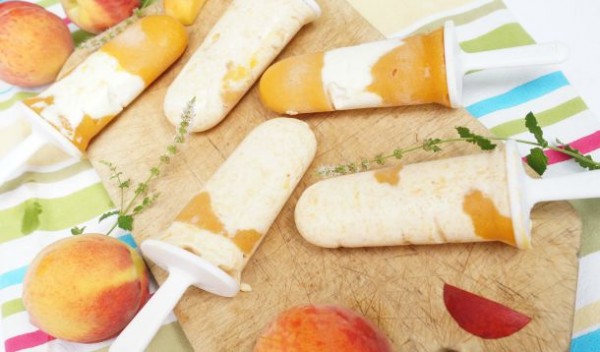 peaches and cream popsicle