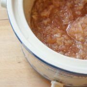 slow cooker applesauce