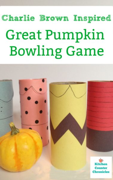 charlie brown pumpkin bowling game