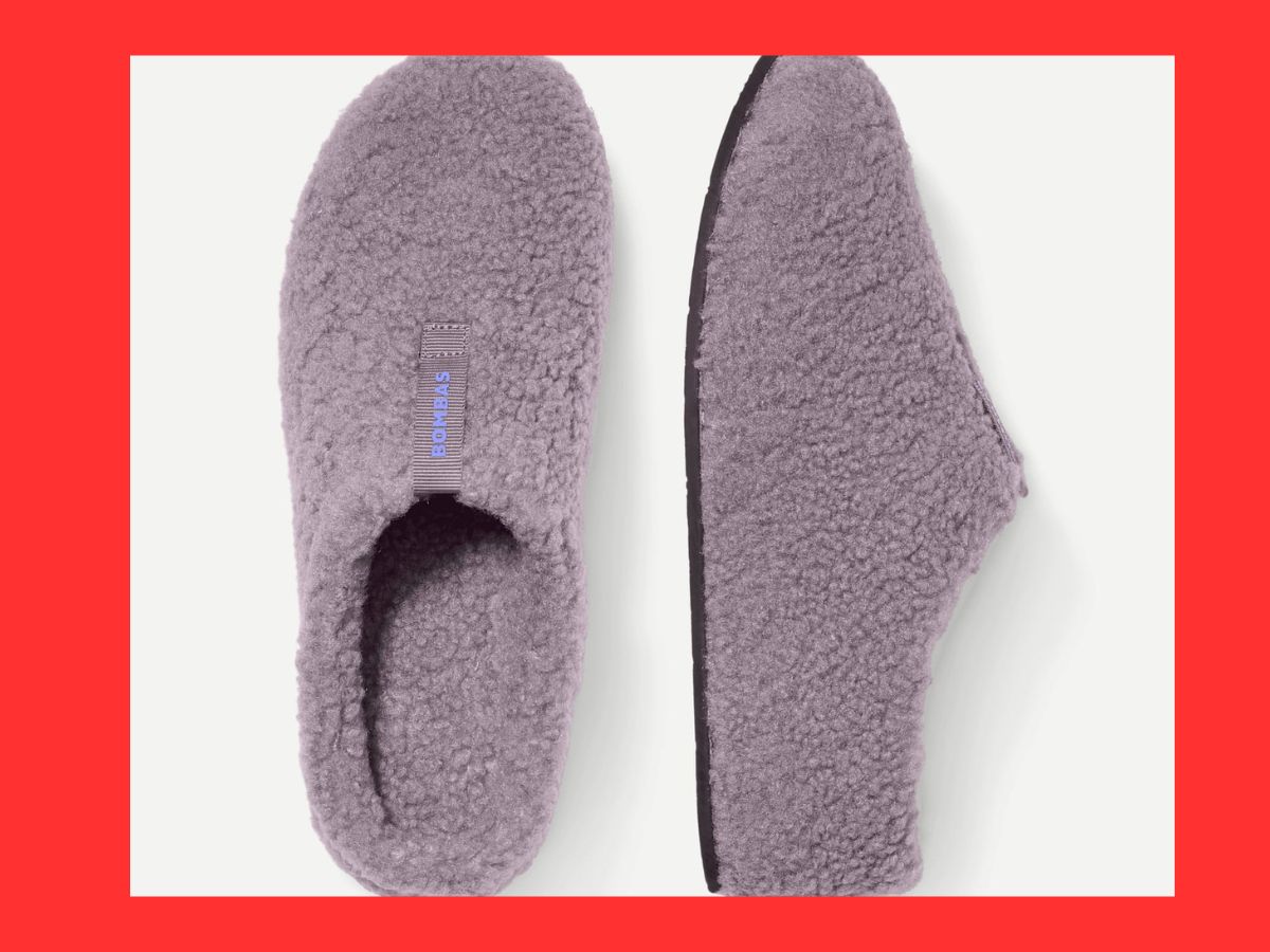 bombas lavender slippers