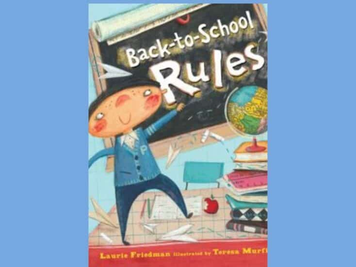 back to school rules book cover