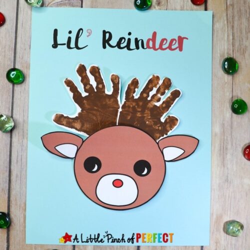 20+ Festive Rudolph Crafts for Kids