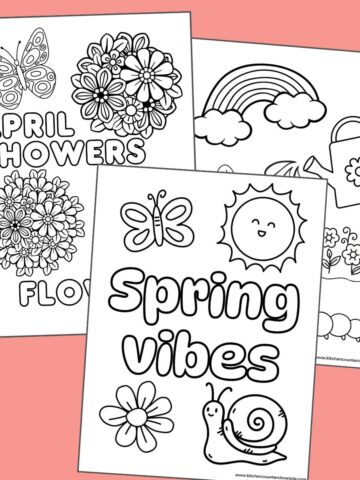 3 print out of spring coloring sheets featured image